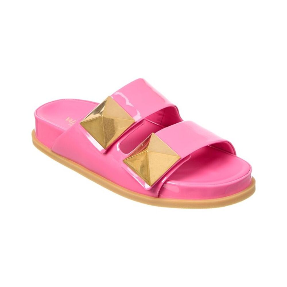 Valentino Roman Stud Patent Slide